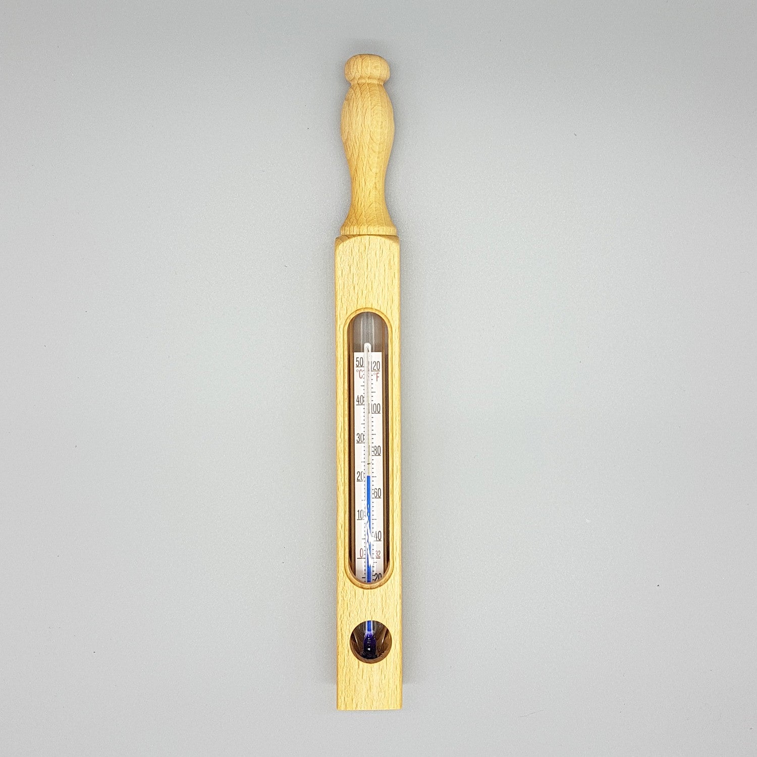 Bath Thermometer made from sustainable timber eco friendly gifts