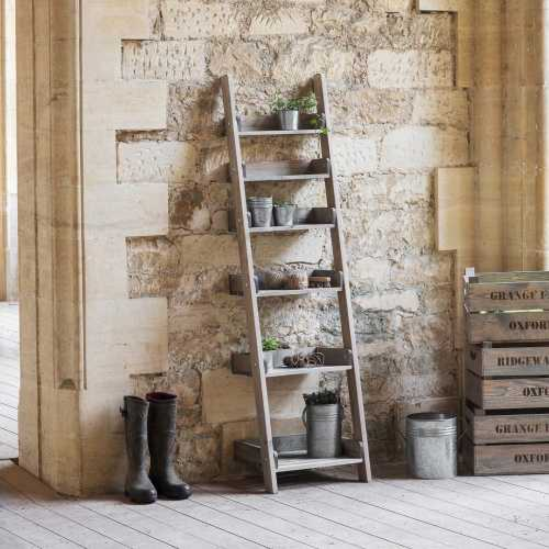 Indoor/Outdoor Shelf Ladder 6 Tier in 2 Sizes