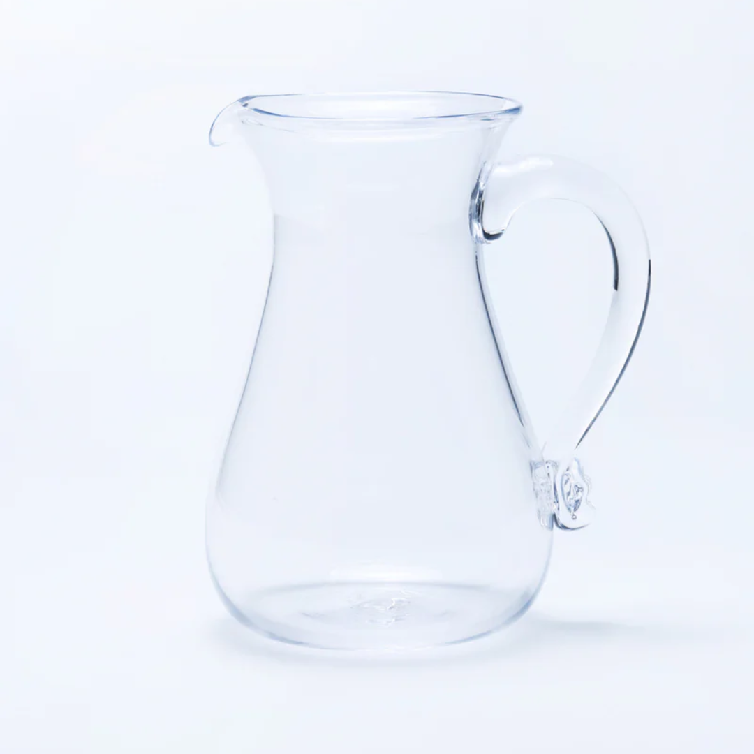 Large Clear Jug Glass