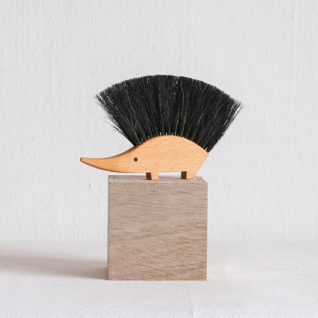 Hedgehog Table Brush