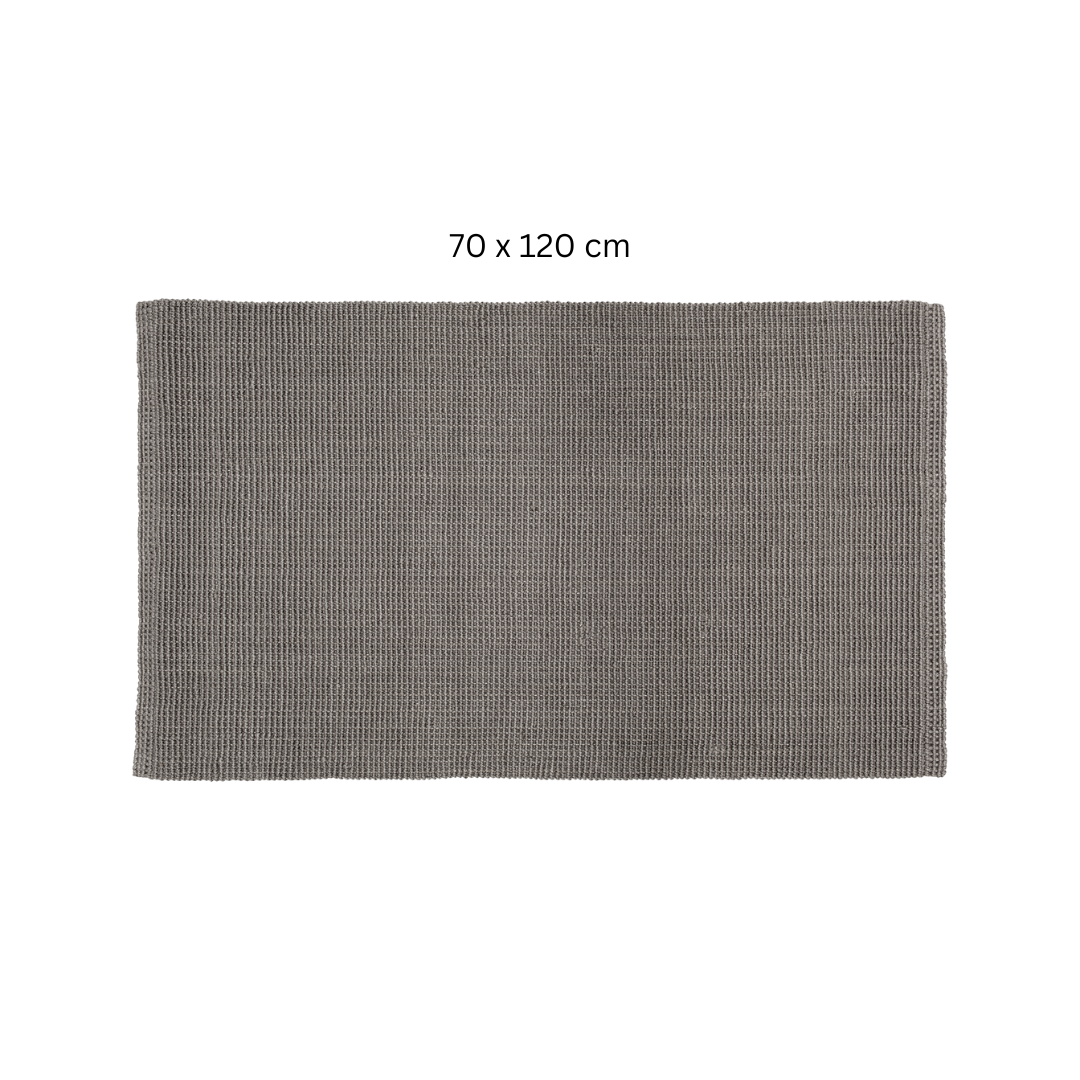 Cement Grey Jute Rug - 3 sizes