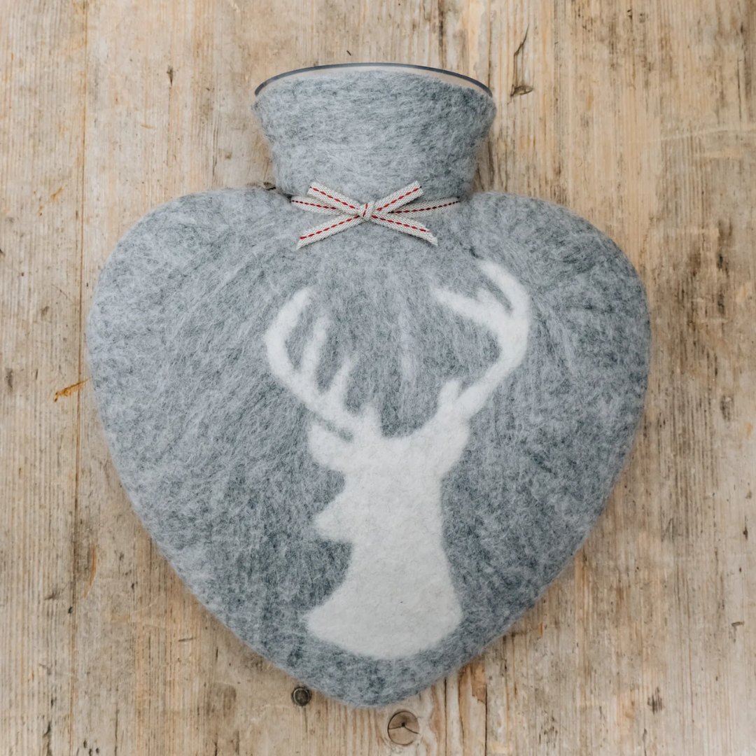 Deer Hot Water Bottle in 3 Colours