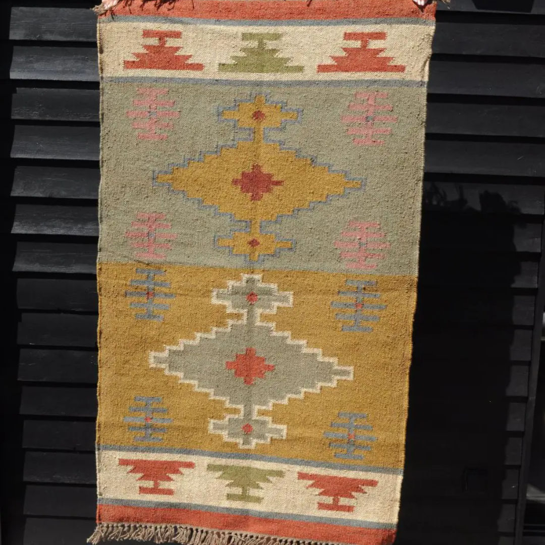 Kilim Rug Tribal Six in 2 Sizes