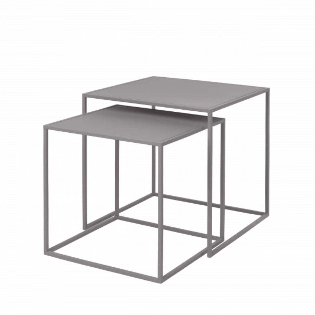 Set of 2 Nesting Side Table in 6 Colours