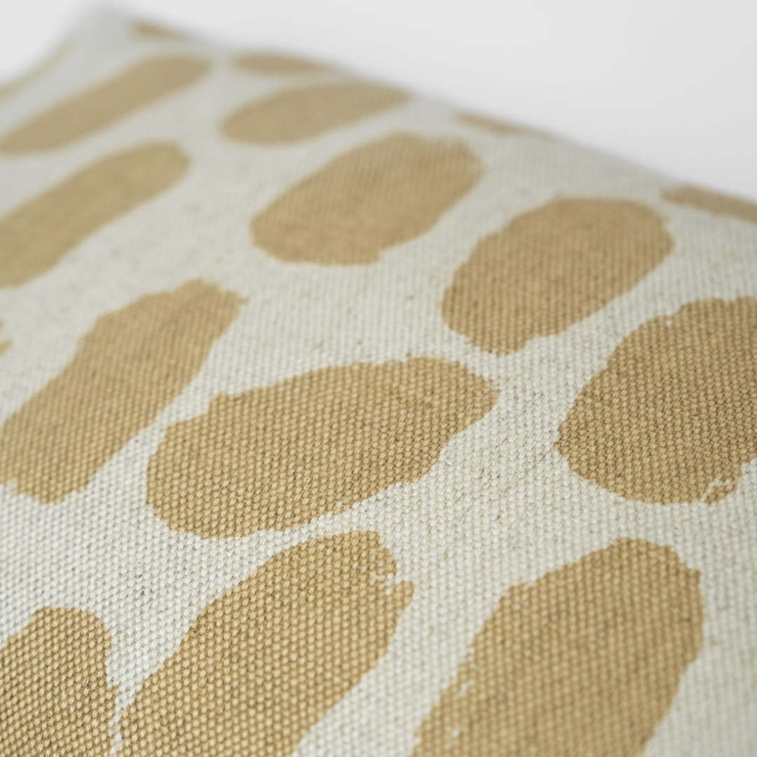 Sand Abstract Dots Cushion 40 x 60cm