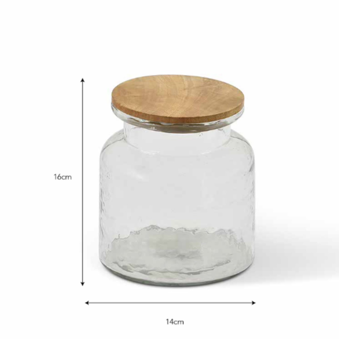 Glass Storage Jar - 3 Sizes