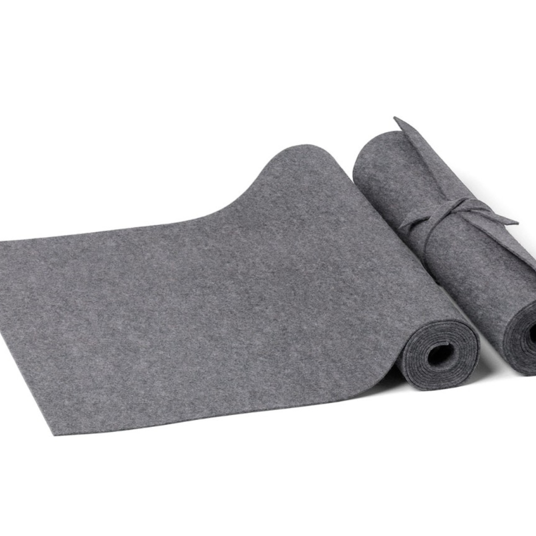 Felt Table Runner Anthracite 01 (150x35cm)