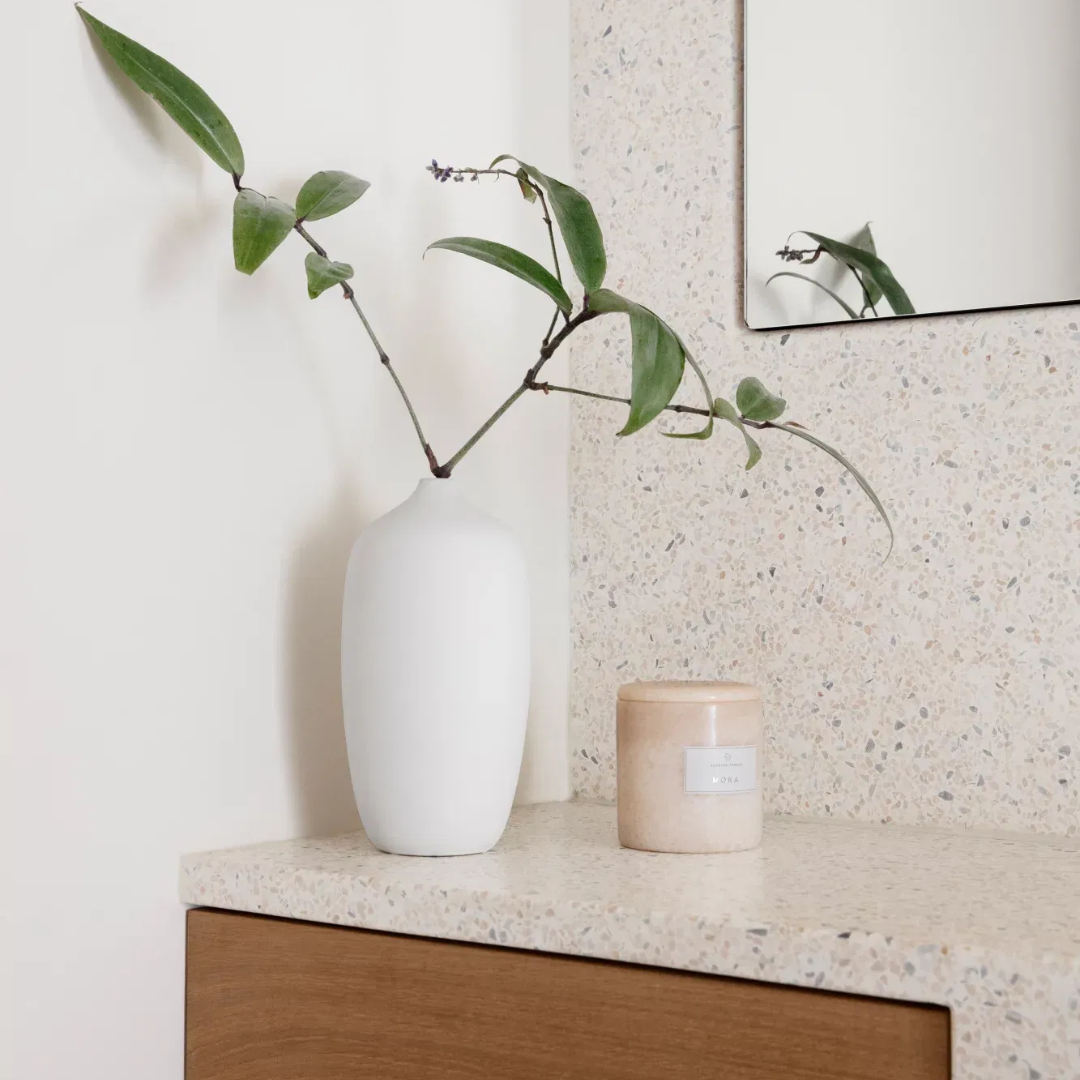 White Ceramic Vase in 3 Sizes