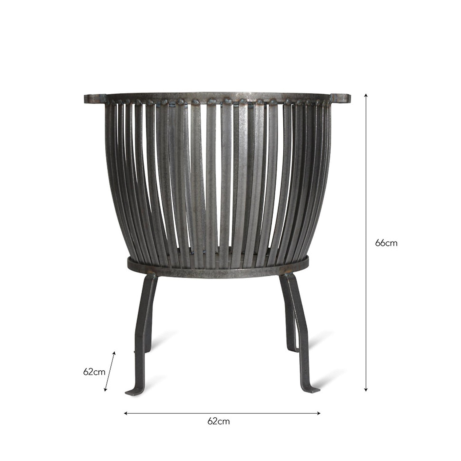 dimensions of the outdoor fire pit