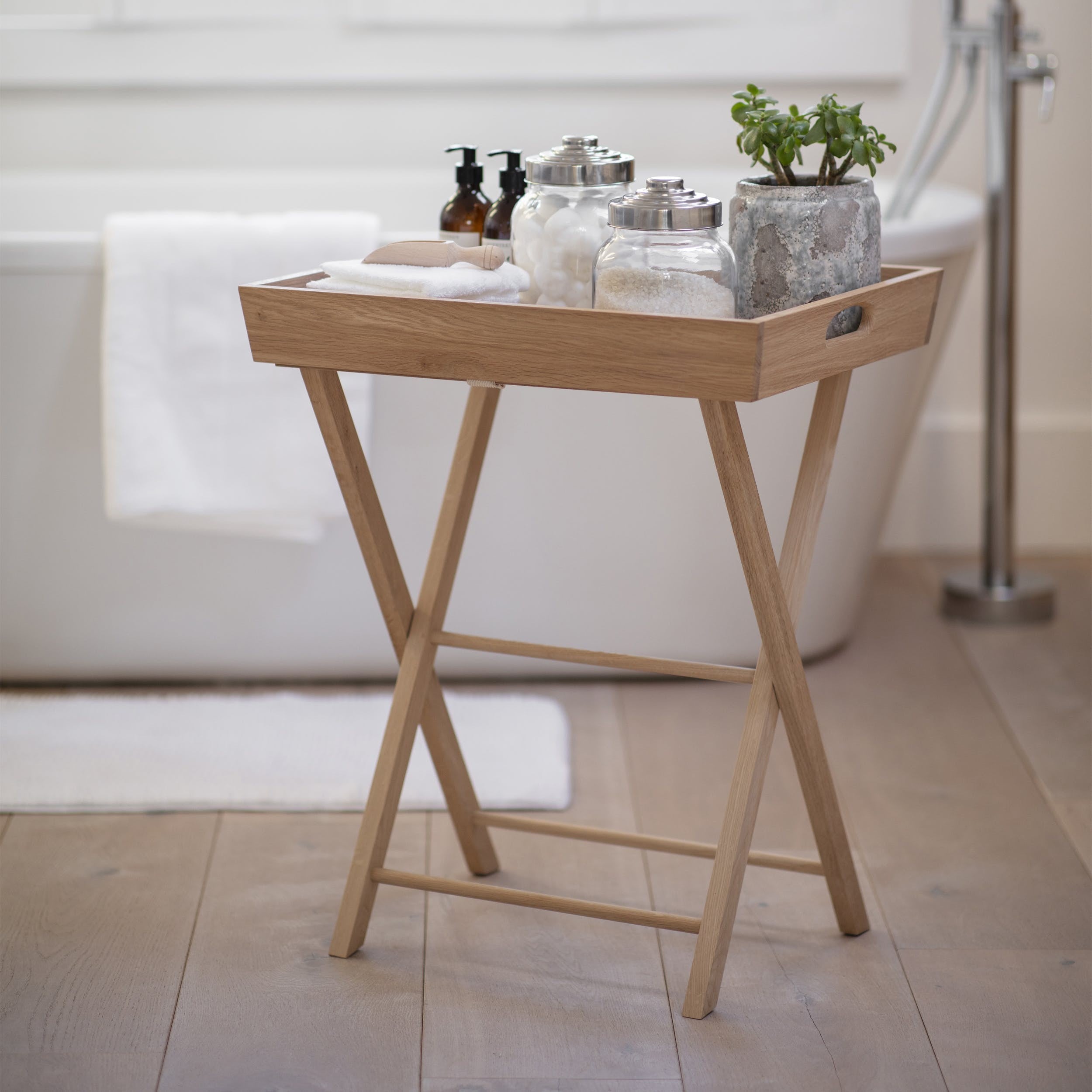 Butlers Tray Table - Oak