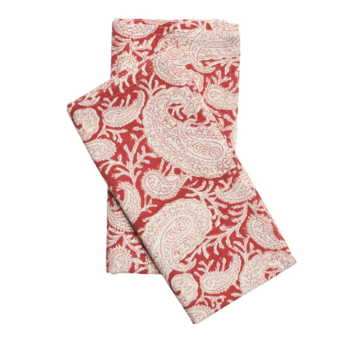 Big Paisley Napkin Set of 4 in 8 colours
