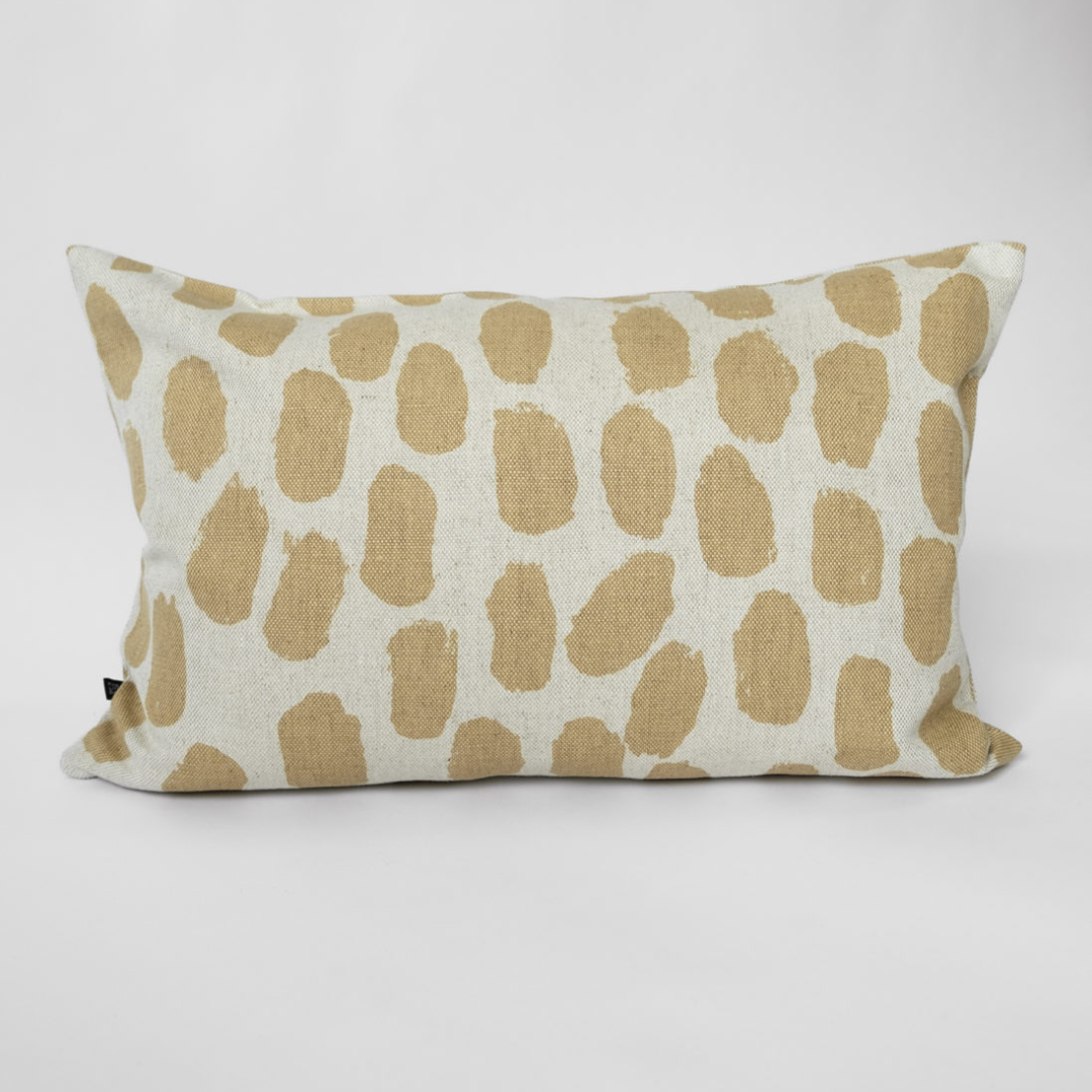 Sand Abstract Dots Cushion 40 x 60cm
