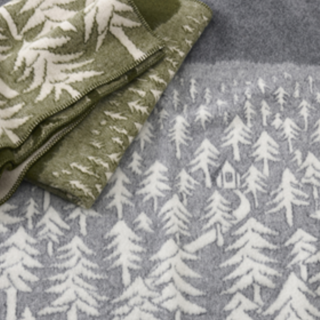 House in the Forest Throw - 3 colours