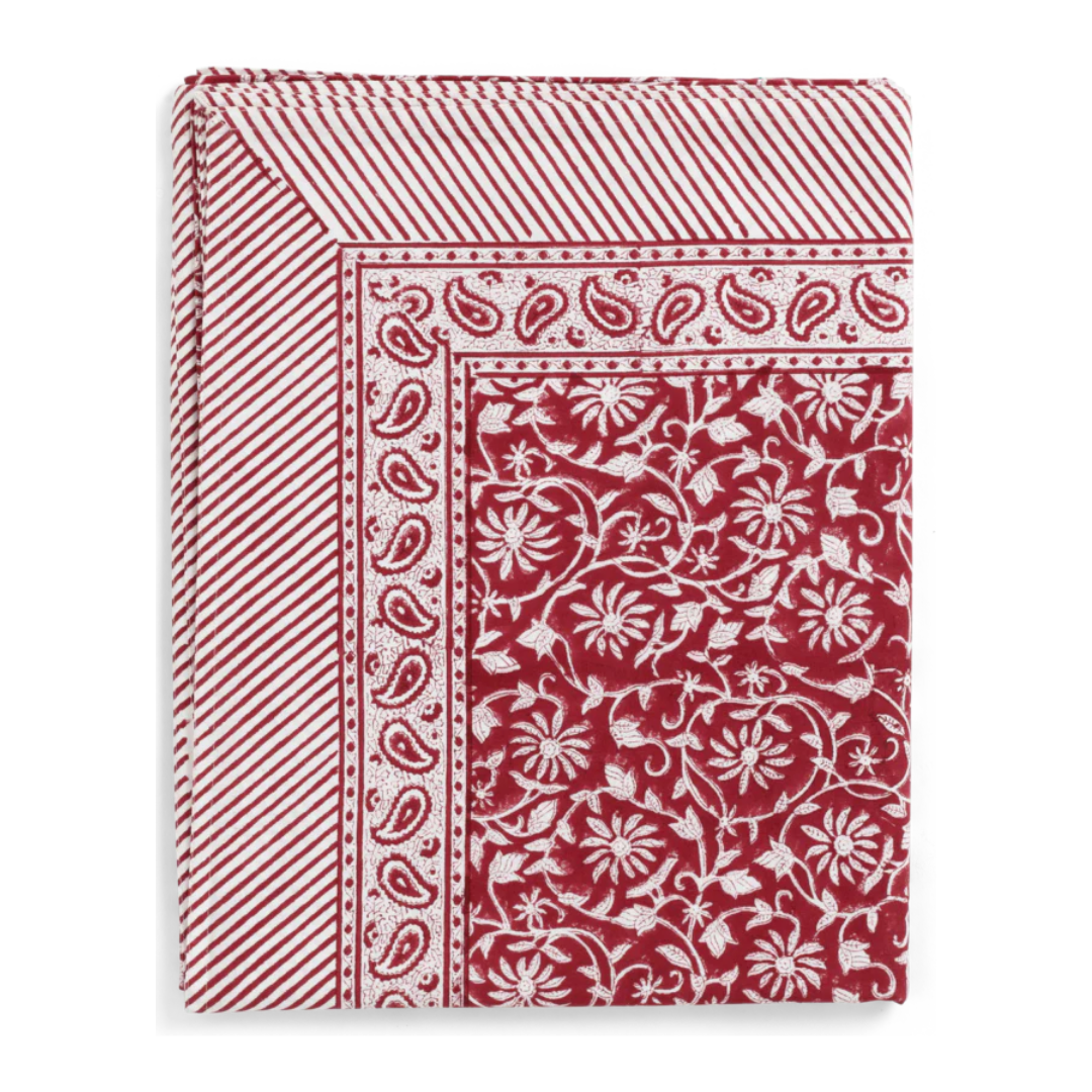 Red Margerita Tablecloth in 2 Sizes