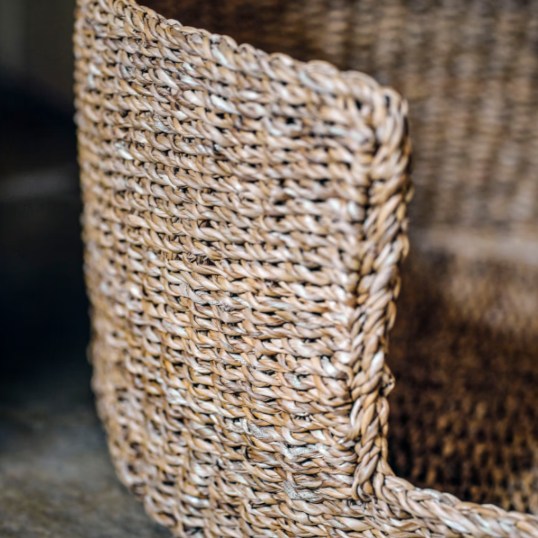 Seagrass Woven Pet Bed in 2 Sizes