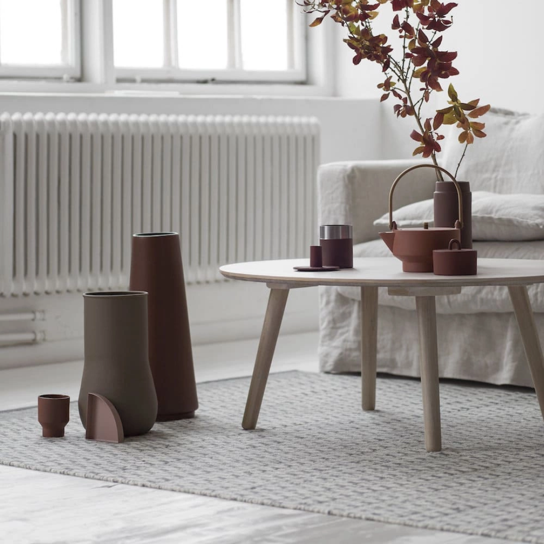 Nordic Geometric Rug in Grey & Off White - 3 sizes