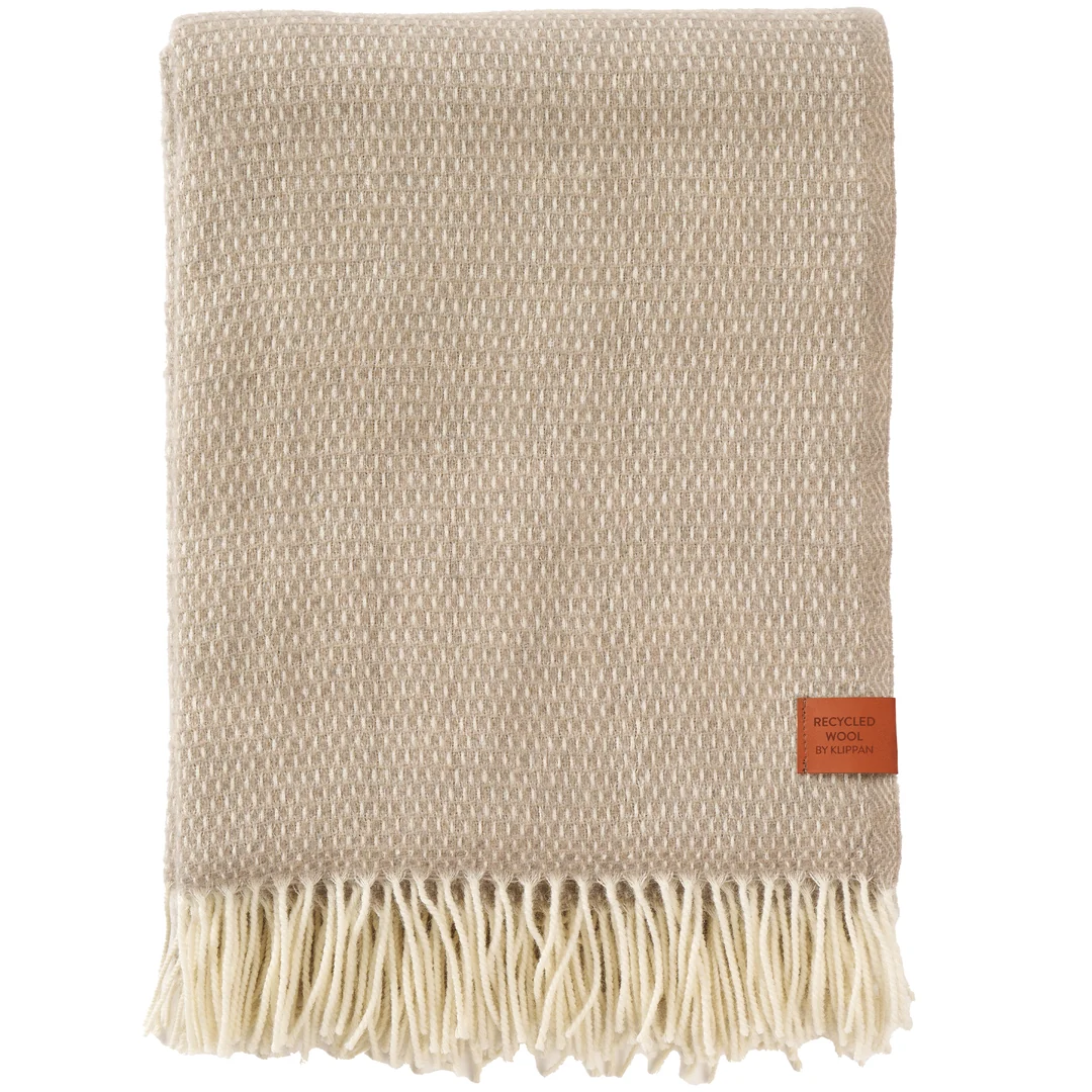 Brushed Merino Wool Hugo Throw in 3 Colours