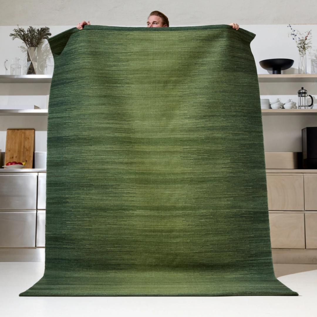 Tapti Rug Green in 2 Sizes