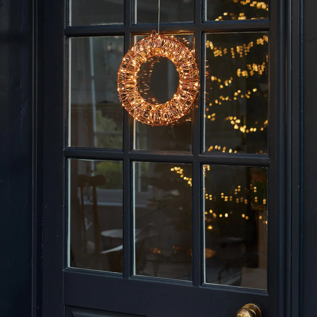 Dual Power Small Galaxy Copper Wreath