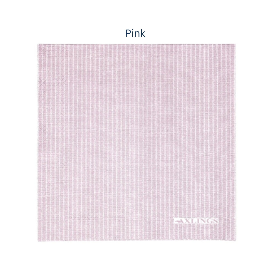 Pinstripe 50 Paper Napkins - 9 colours