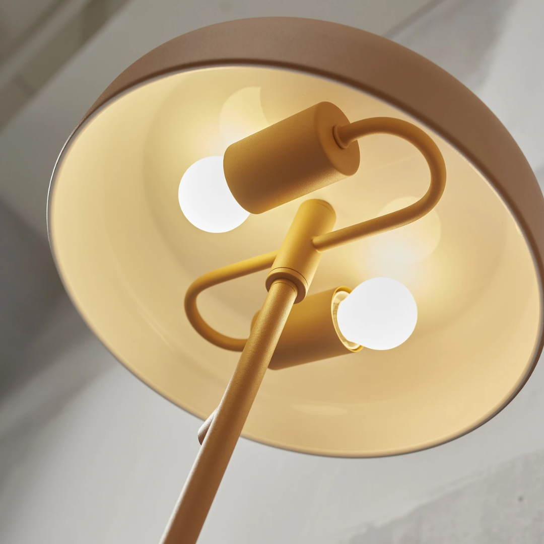 Modern Mustard LED Table Lamp
