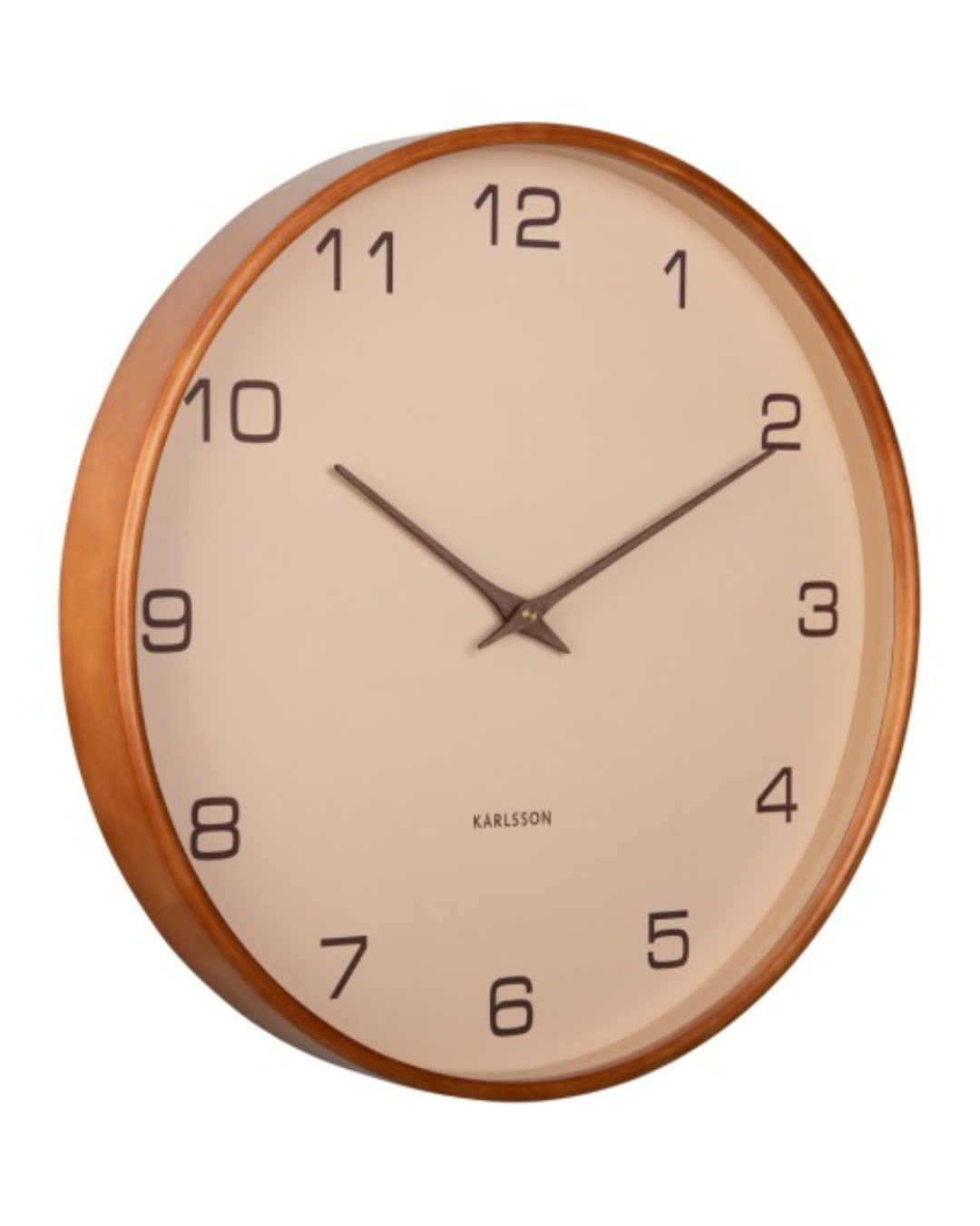Acento Wall Clock in 2 Colours