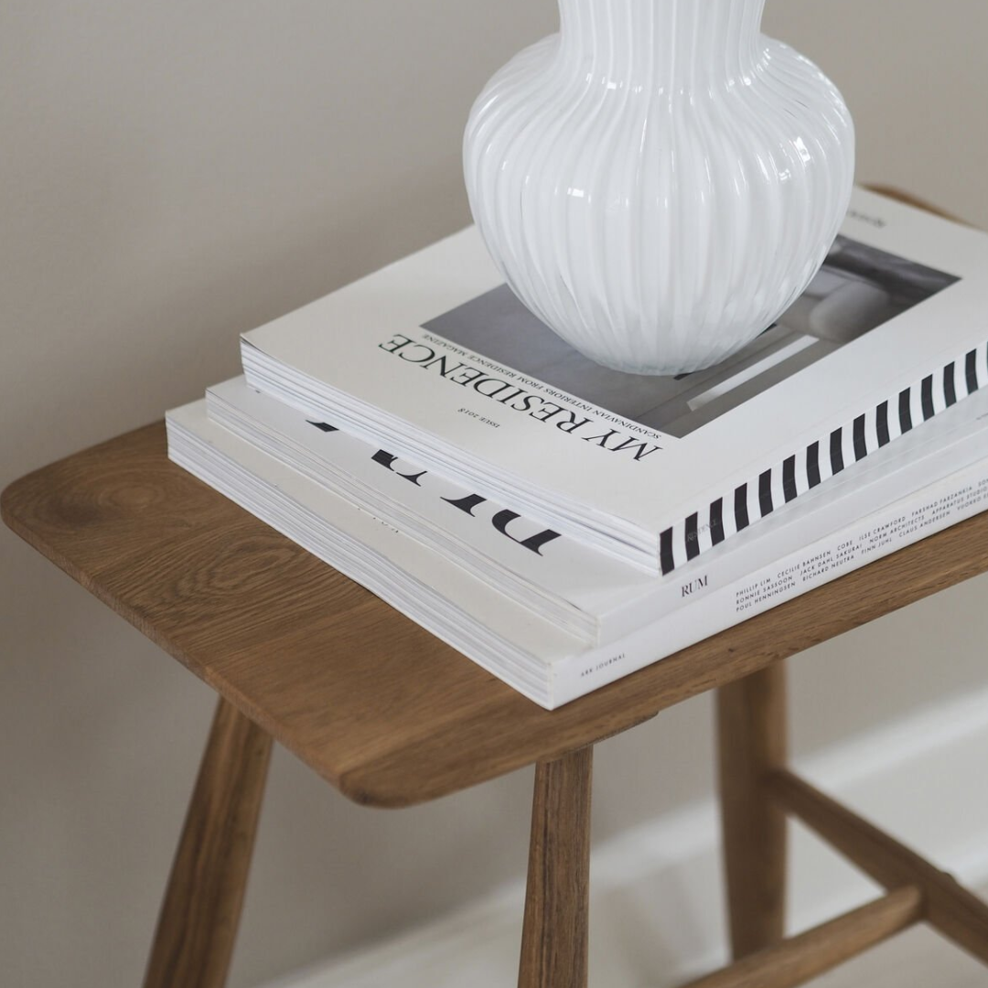 Oiled Oak Stool