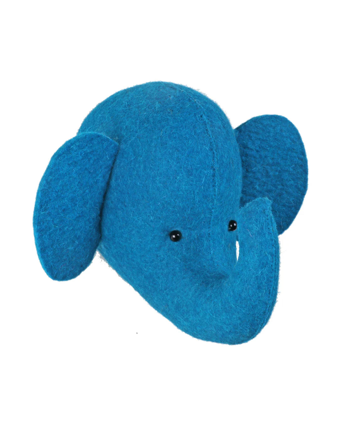 Mini Felt Elephant Head in 5 Colours