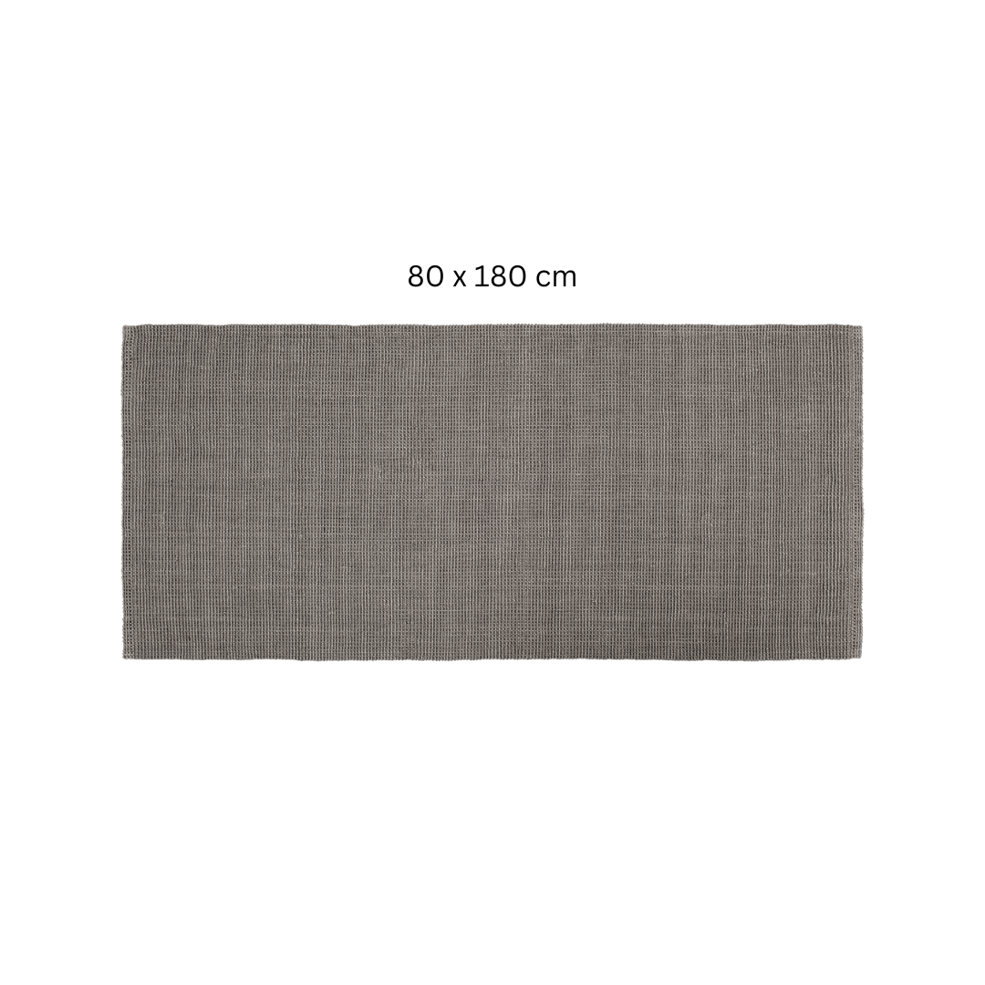Cement Grey Jute Rug - 3 sizes