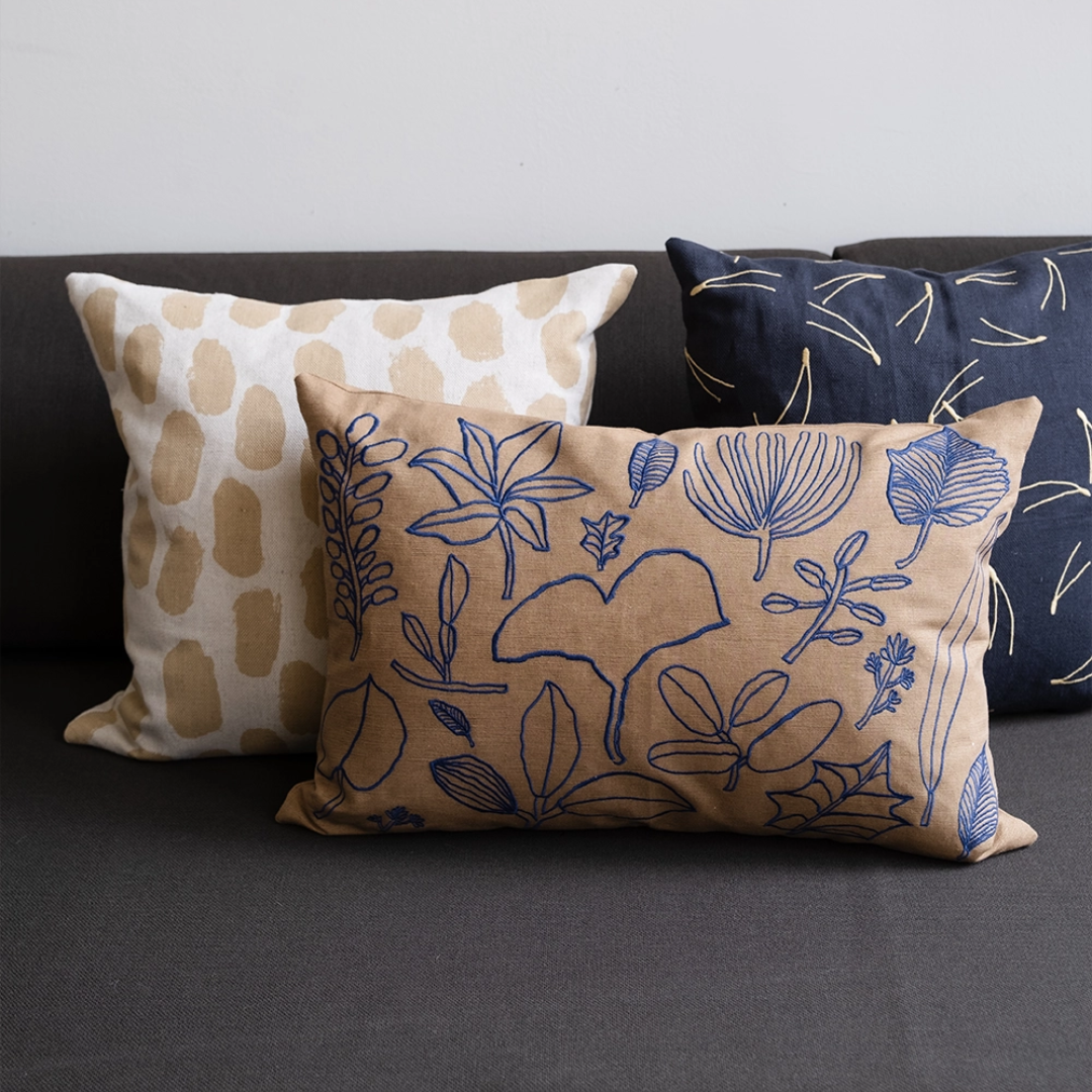 Abstract Dots Cushion 50 x 50cm in 4 colours