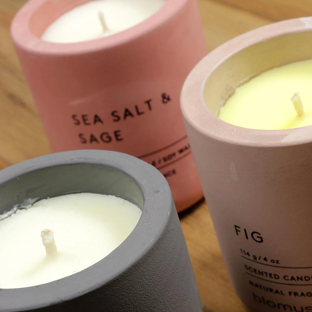 Sea Salt and Sage Scented Candle in 2 Sizes