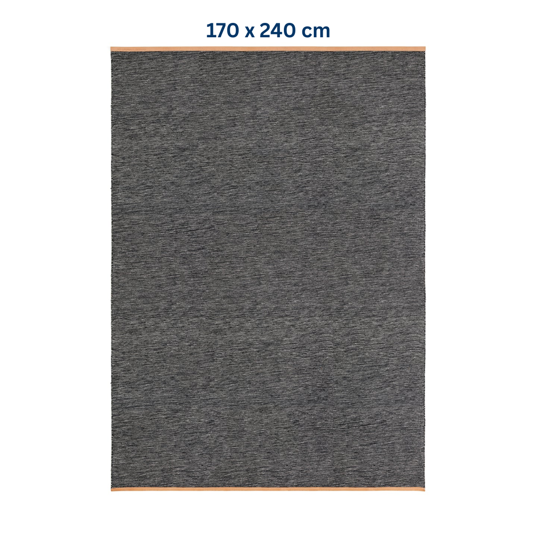 Bjork Rug Dark Grey in 3 Sizes