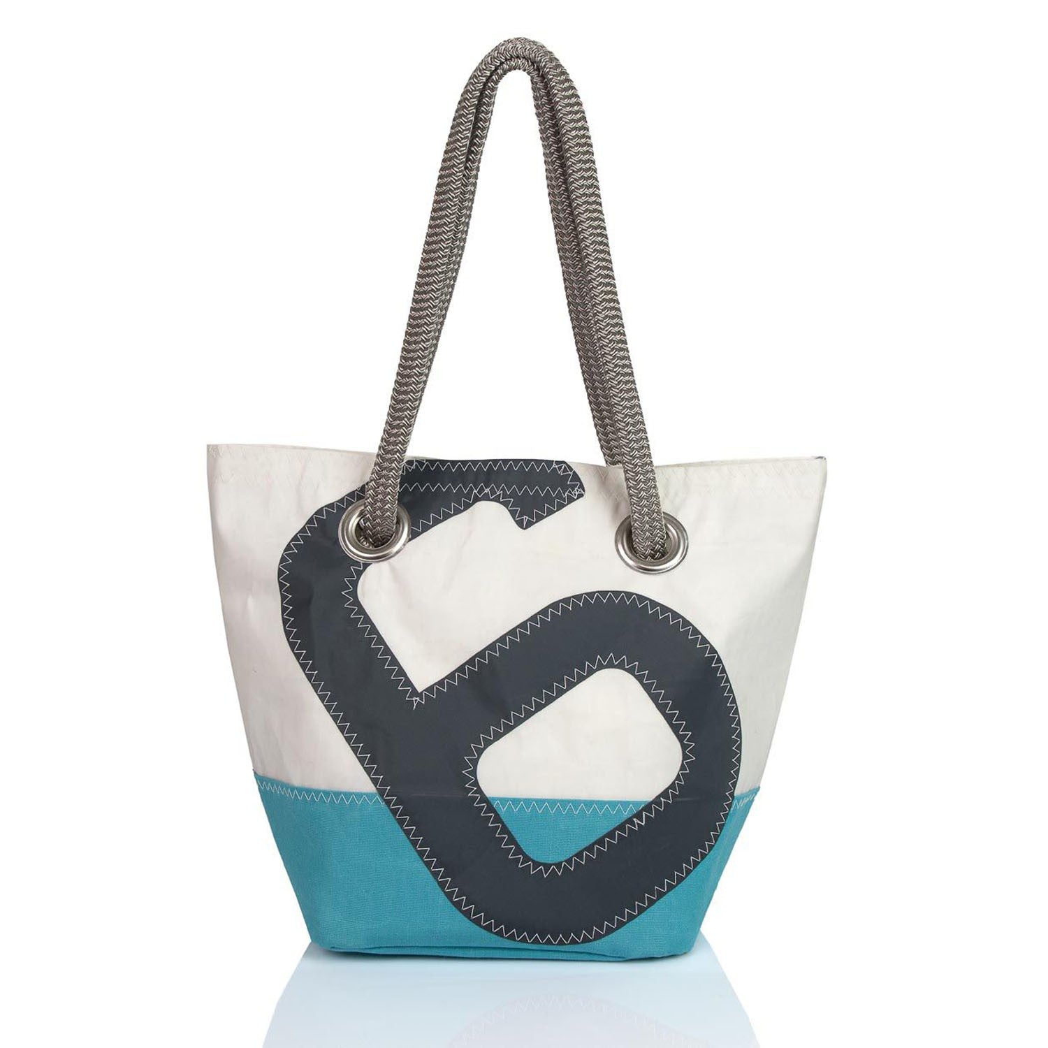 hand bag made from the main sail of a maxi yacht