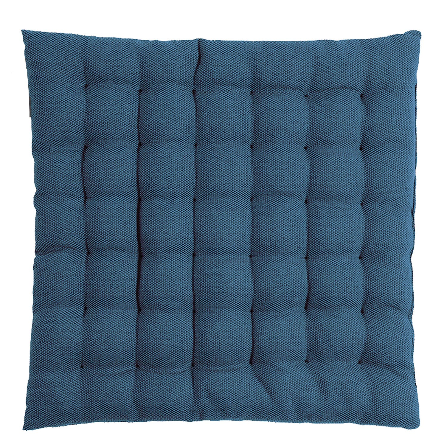 cotton seat cushion is dark navy blue