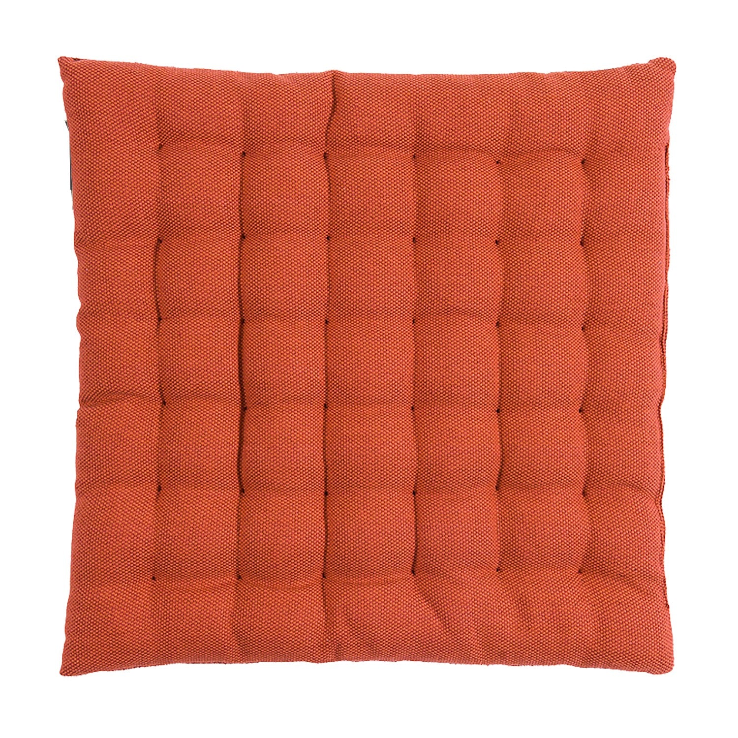 rust orange pepper seat cushion from the blue door