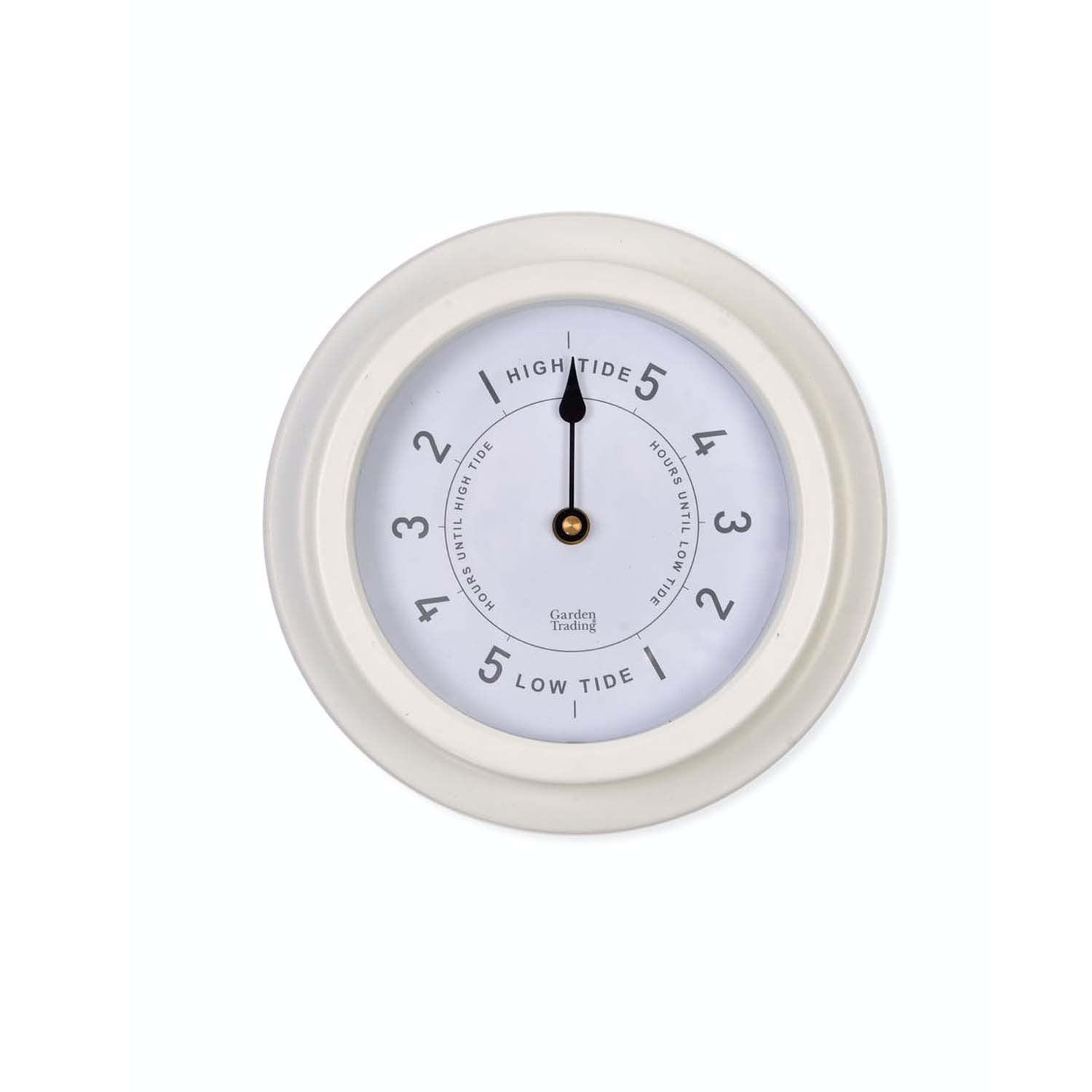 white tide clock for holiday homes by the sea