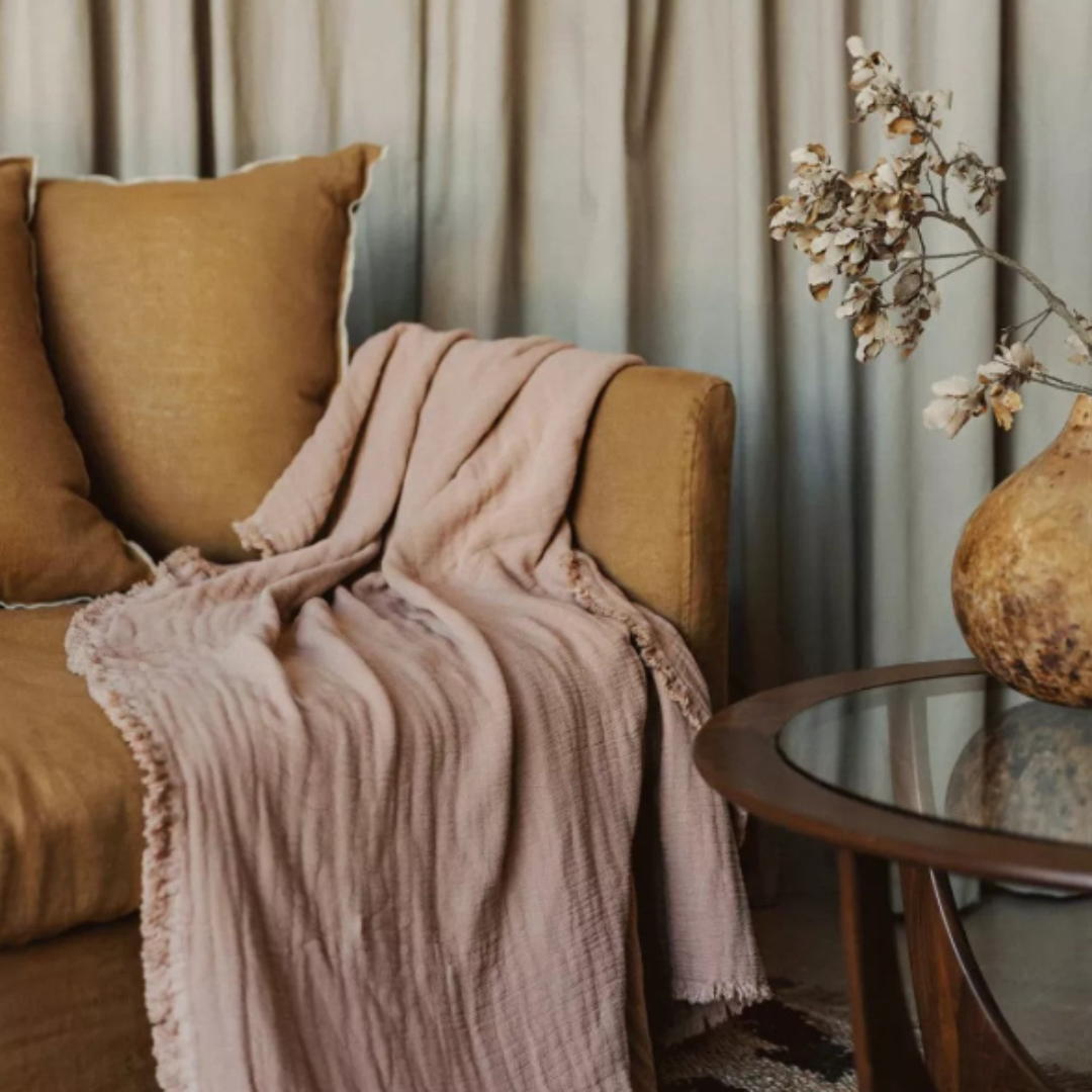 Vanly Cotton Throw - 4 colours