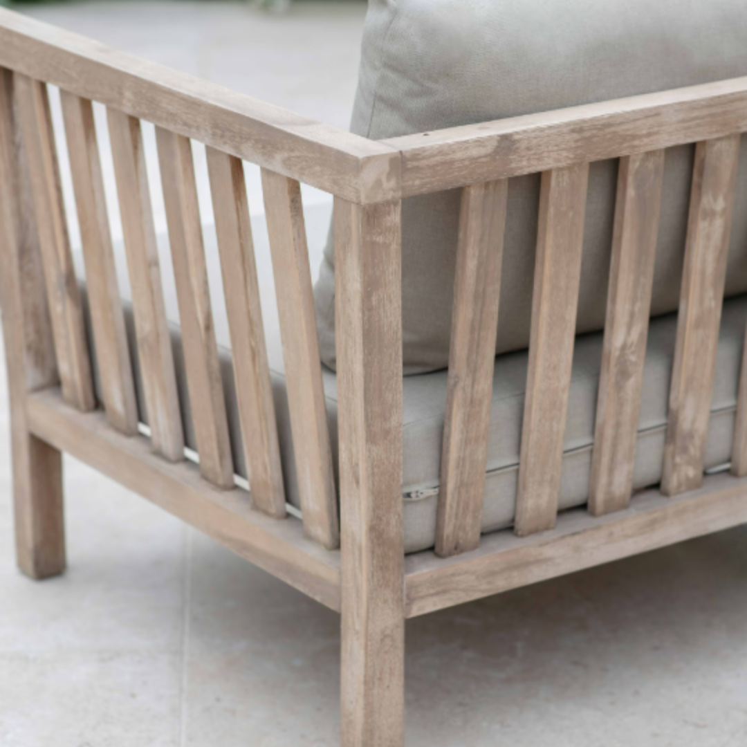 Outdoor Acacia Armchair