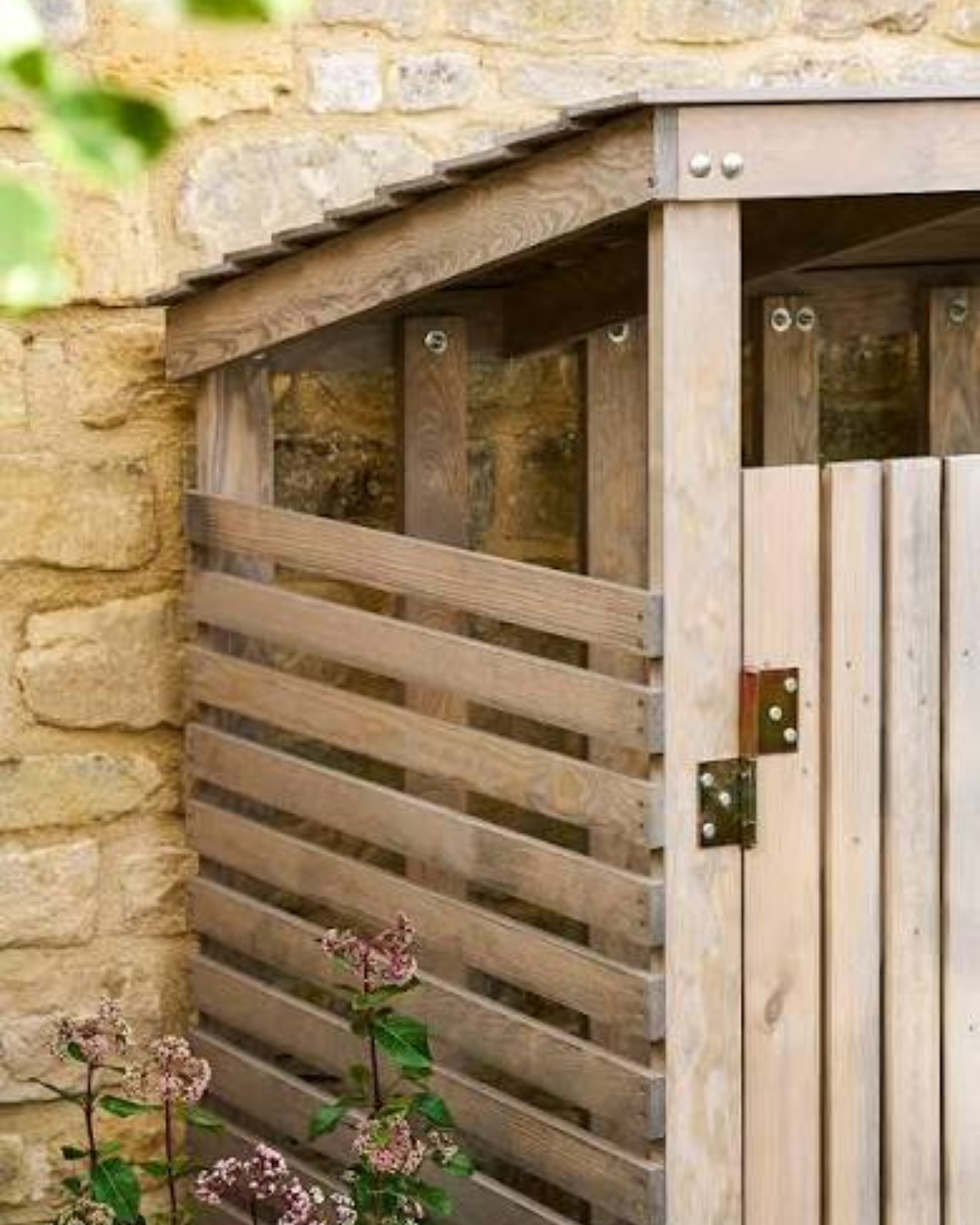Double Wheelie Bin House