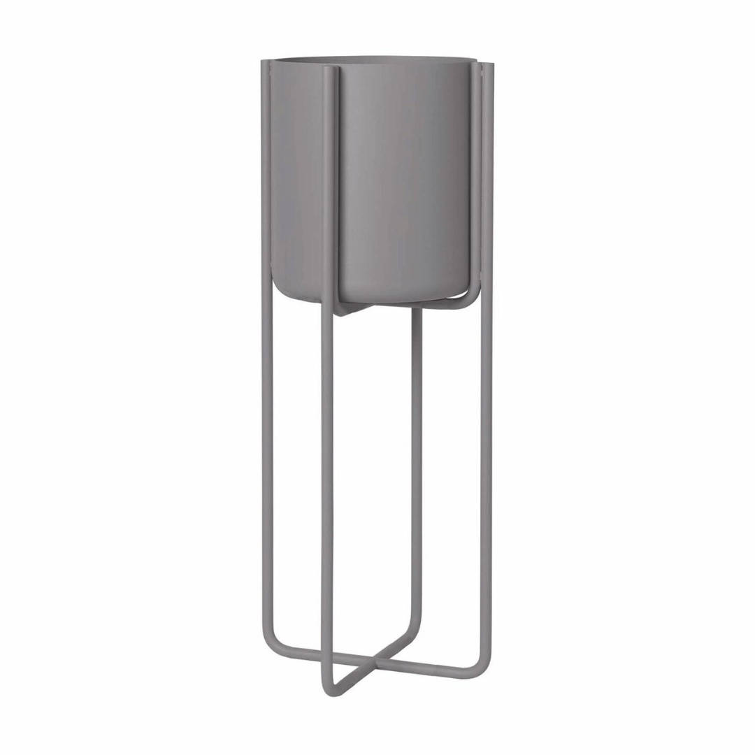 Grey Round Plant Stand in 2 Sizes