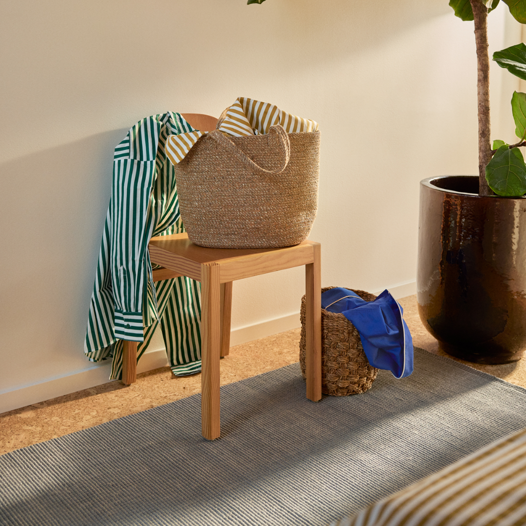 Cement Grey Jute Rug - 3 sizes