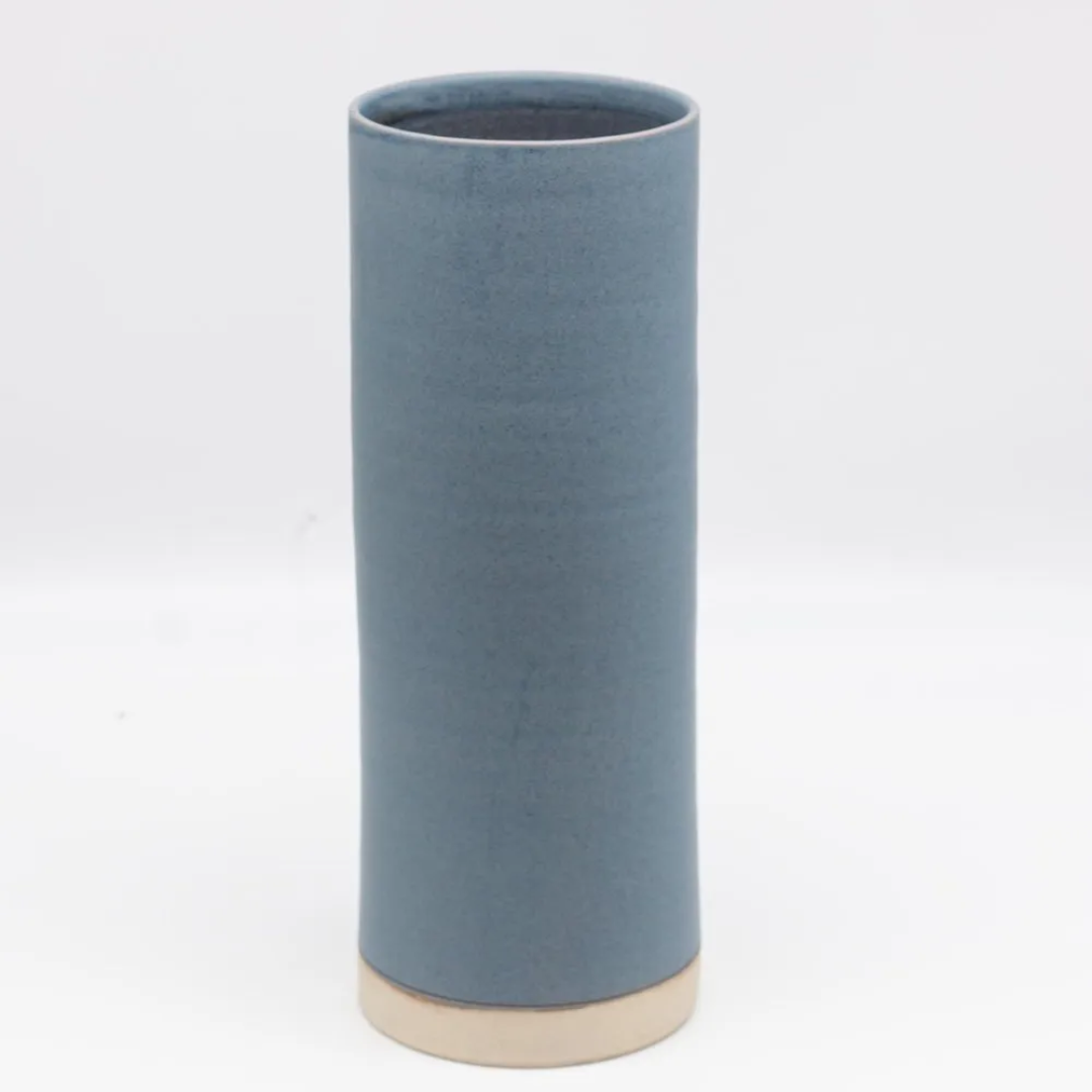 Ceramic Large Straight Vase in 5 Colours
