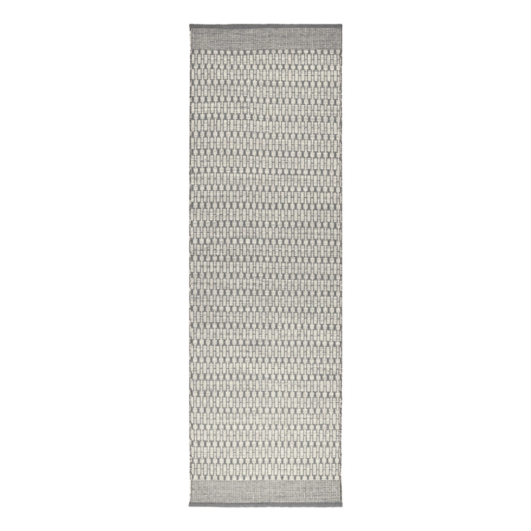 Nordic Geometric Rug in Grey & Off White - 3 sizes
