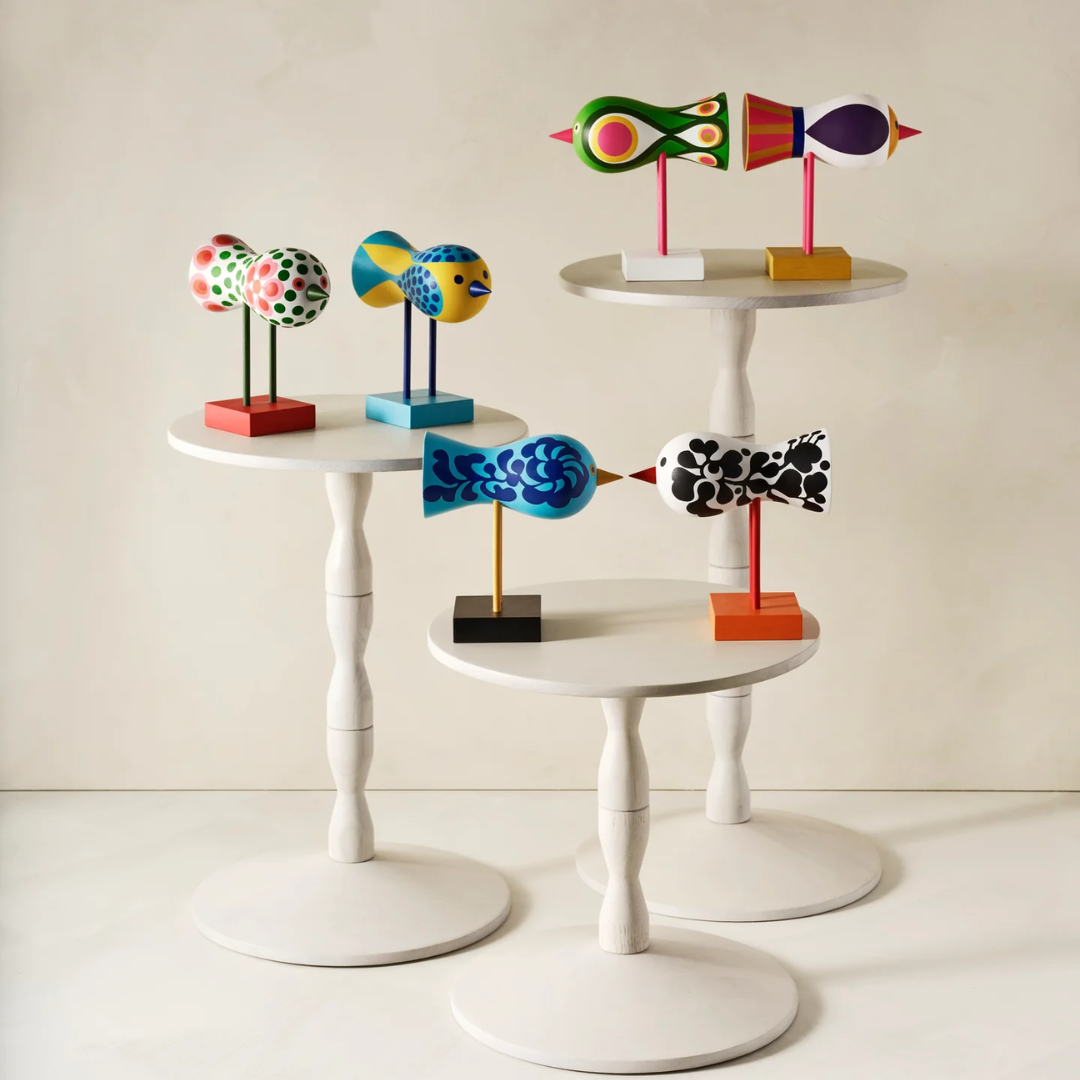 Retro Bird Sculpture in 8 Colours