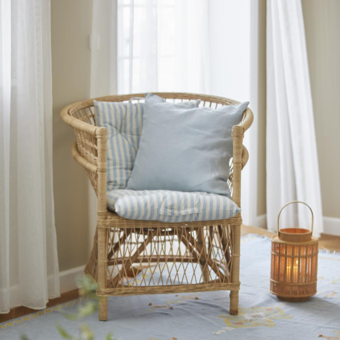 Stone Washed Linen Cushion 50 x 50cm in 10 colours