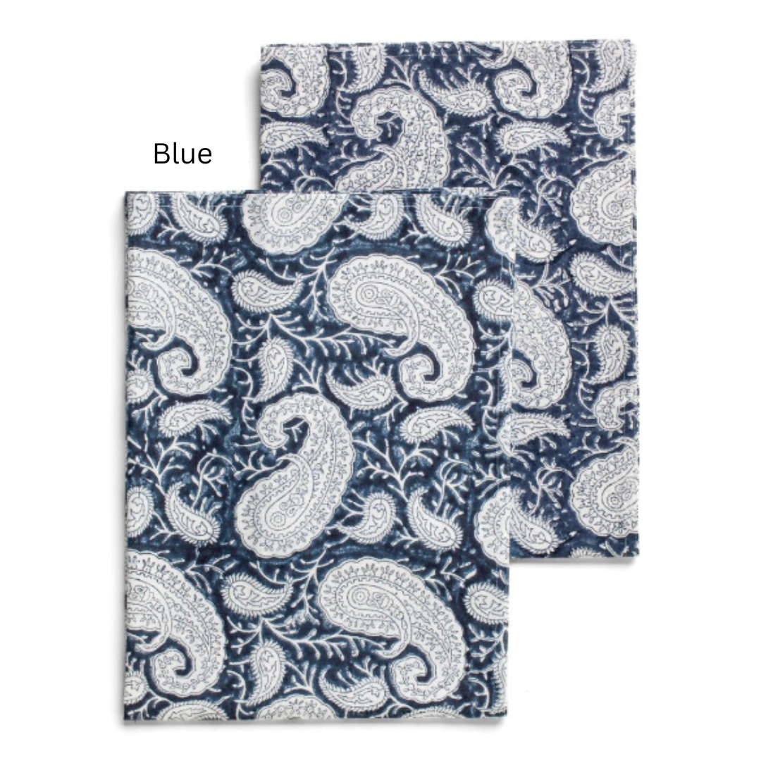 Big Paisley Napkin Set of 4 in 8 colours