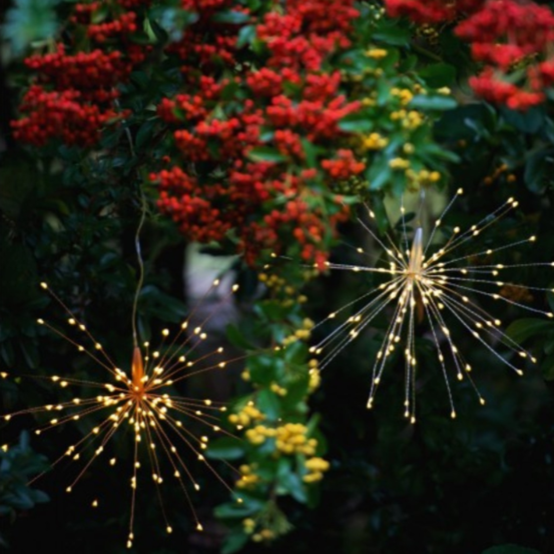 LED Copper Starburst in 3 Sizes