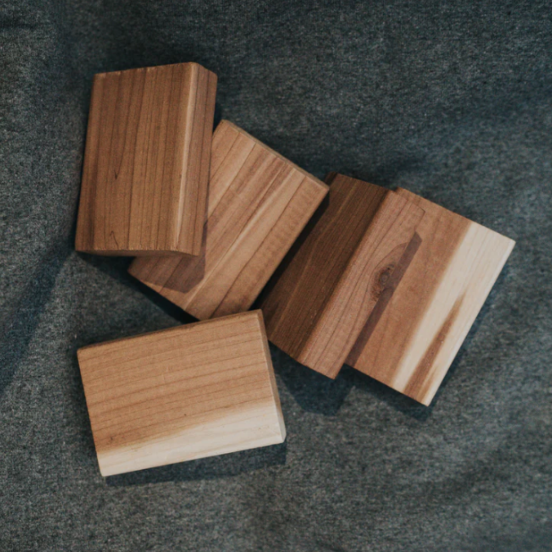 Set of Cedar Wood Moth Guard in 3 Sizes