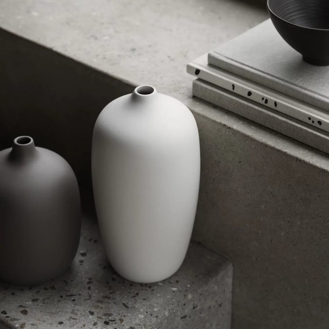 Grey Ceramic Vase in 3 Sizes