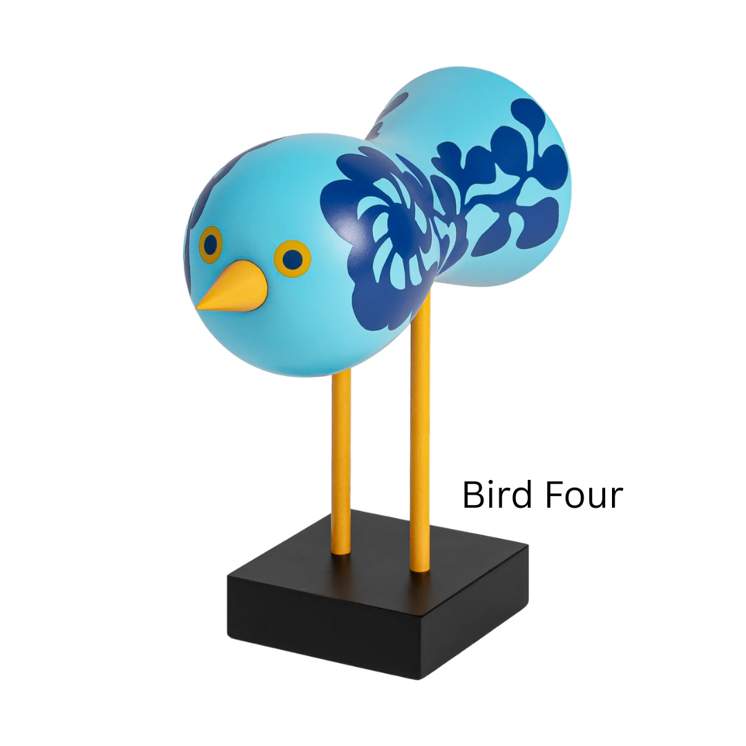 Wooden Birds - 6 Colours